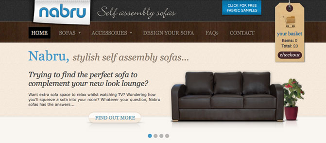 Nabru Self assembly sofas