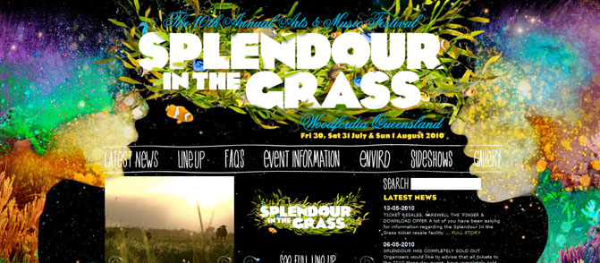 Splendour in the Grass 2010